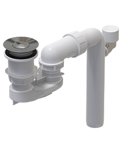 Villeroy und Boch waste and overflow set U90953061 chrome-plated, without overflow