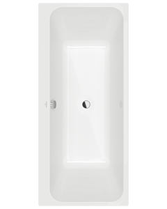 Villeroy und Boch Architectura Rechteck-Badewanne UBA180ARE2V-01 180 x 80 cm, weiß, Acryl