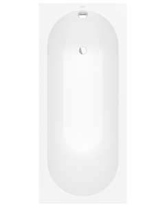 Villeroy und Boch rectangular bathtub UBQ170OBE2V-RW 170 x 75 cm, stone white