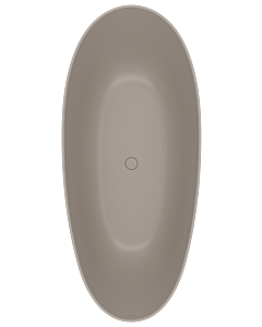 Baignoire rectangulaire Villeroy &amp; Boch Antao UBQ170TAO7V-AL, autoportante, Quaryl, 170 x 75 cm, amande