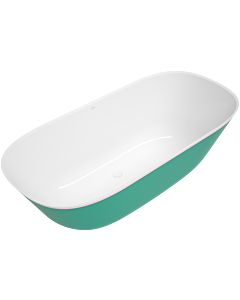 Villeroy und Boch Theano bathtub Q175ANH7F2BCV01 175x80cm, free-standing, apron Color on Demand, white