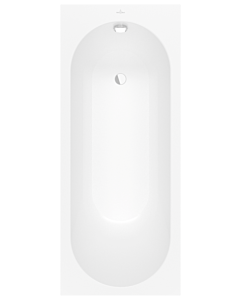 Villeroy und Boch rectangular bathtub UBQ177OBE2V-RW 170 x 70 cm, stone white