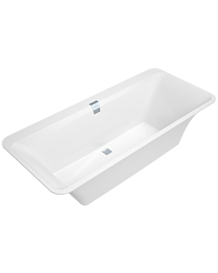Villeroy & Boch Squaro Edge 12 Badewanne UBQ180SQE7DV01, 180 x 80 cm, Quaryl, weiss