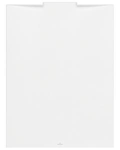 Villeroy und Boch Shower tray Wallway 1200x900x30mm right-square UDQ1290WAL2BVRW flush-mounted installation Stone White