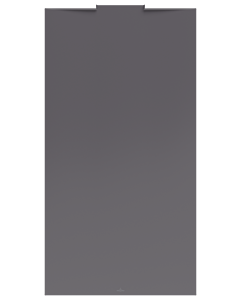 Villeroy und Boch receveur de douche Wallway 1700x900x30mm rectangulaire UDQ1790WAL2BV1S installation affleurante anthracite