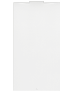 receveur de douche Villeroy und Boch Wallway 1700x900x30mm rectangulaire UDQ1790WAL2BVRW installation affleurante Pierre Blanc
