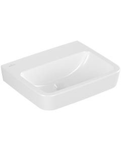 Villeroy und Boch O.novo lave-mains 43444801 45 x 37 cm, carré, sans trou pour robinetterie, sans trop-plein, blanc
