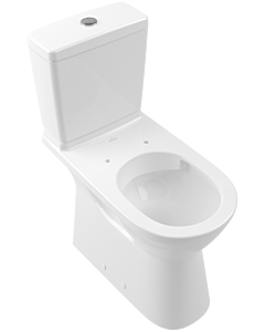 Villeroy und Boch ViCare stand washdown WC 4620R0T2 white AntiBac C-Plus, for combination, horizontal outlet, DirectFlush