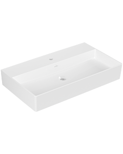 Villeroy & Boch Memento 2.0 Washbasin 4A2281R1 80 x 47 cm, white alpine C-plus, with tap hole, without overflow