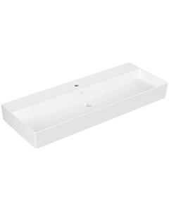 Villeroy & Boch Memento 2.0 Washbasin 4A22CHR1 120 x 47 cm, white alpine C-plus, with tap hole, without overflow