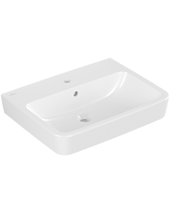 Villeroy und Boch O.novo Waschtisch 4A416001 60x46cm, eckig, mit Hahnloch, mit Überlauf, weiß
