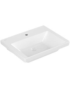 Villeroy und Boch Subway 3. 1930 washbasin 4A706101 60x47cm, with 2000 tap hole / without overflow, white