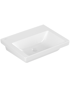 Villeroy und Boch Subway 3. 1930 vasque 4A70F601 55x44cm, sans trou pour robinetterie / sans trop-plein, blanc