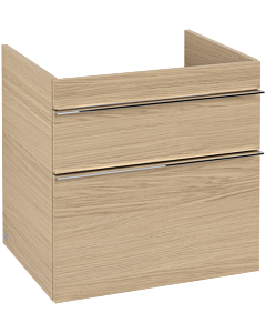 Villeroy und Boch Venticello vanity unit A92401VJ 60.3 x 59 x 50.2 cm, handle chrome, nordic oak