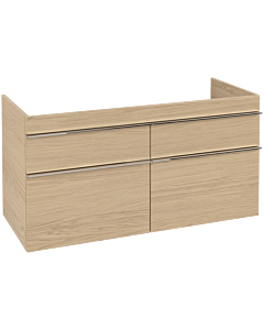 Villeroy und Boch Venticello Waschtisch-Unterschrank A92901VJ 115,3 x 59 x 50,2 cm, Griff Chrom, nordic oak