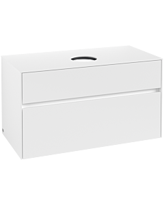 Villeroy und Boch Collaro vanity unit C03800MS 100 x 54.8 x 50 cm, White Matt