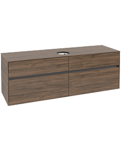 Villeroy und Boch Collaro vanity unit C04900VH 160 x 54.8 x 50 cm, Arizona Oak