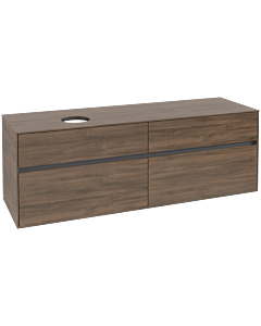 Villeroy und Boch Collaro vanity unit C05000VH 160 x 54.8 x 50 cm, Arizona Oak