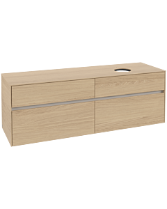 Villeroy und Boch Collaro vanity unit C05100VJ 160 x 54.8 x 50 cm, Nordic Oak