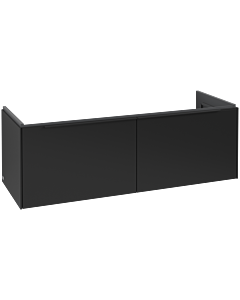 Villeroy und Boch Subway 3.0 Waschtisch-Unterschrank C56701VL 127,2x42,9x47,8cm, ohne LED/Griff Volcano black, volcano black
