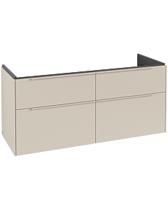 Villeroy und Boch Subway 3. 1930 vanity unit C56802VN 127.2x56.6x47.8cm, without LED / handle monochrome, cashmere gray