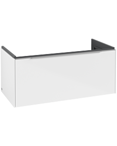 Villeroy und Boch Subway 3. 1930 vanity unit C56900VE 97.3x42.9x47.8cm, without LED / handle aluminum glossy, brilliant white