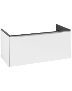 Villeroy und Boch Subway 3. 1930 C56900VF 97,3x42,9x47,8cm, sans LED / poignée aluminium brillant, blanc pur