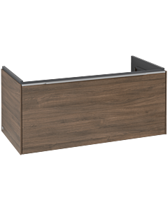 Villeroy und Boch Subway 3. 1930 C569L0VH 97,3x42,9x47,8cm, avec LED / poignée aluminium brillant, chêne arizona