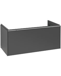 Villeroy und Boch Subway 3. 1930 C569L0VR 97,3x42,9x47,8cm, avec LED / poignée aluminium brillant, graphite