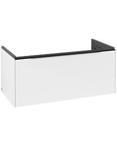 Villeroy und Boch Subway 3. 1930 C569L1VF 97,3x42,9x47,8cm, avec LED / poignée Volcano noir, blanc pur