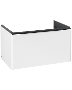 Villeroy und Boch Subway 3. 1930 C57301VF 77,2x42,9x47,8cm, sans LED / poignée Volcano noir, blanc pur