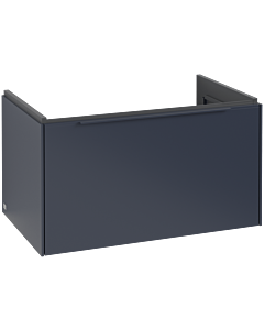 Villeroy und Boch Subway 3. 1930 vanity unit C573L2VQ 77.2x42.9x47.8cm, with LED / handle monochrome, marine blue