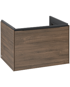Villeroy und Boch Subway 3. 1930 vanity unit C57501VH 62.2x42.9x47.8cm, without LED / handle Volcano black, arizona oak