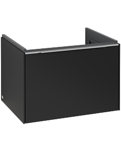 Villeroy und Boch Subway 3. 1930 C575L0VL 62,2x42,9x47,8cm, avec LED / poignée aluminium brillant, noir volcan
