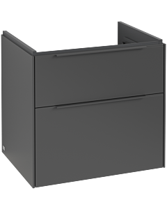 Villeroy und Boch Subway 3. 1930 C576L2VR 62,2x57,6x47,8cm, avec LED / poignée monochrome, graphite