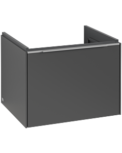 Villeroy und Boch Subway 3. 1930 C577L0VR 57,2x42,9x47,8cm, avec LED / poignée aluminium brillant, graphite