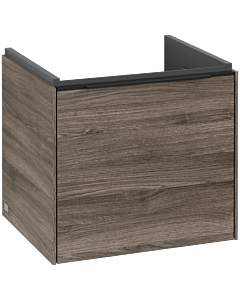 Villeroy und Boch Subway 3. 1930 C580L1RK 47,3x42,9x40,75cm, avec LED / poignée Volcano black, stone oak