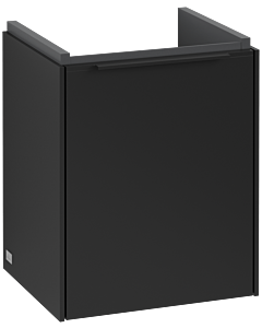 Villeroy und Boch Subway 3.0 Waschtisch-Unterschrank C58401VL 35,1x42,9x30,9cm, Schanier rechts/Griff Volcano black, volcano black