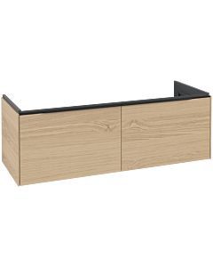 Villeroy und Boch Subway 3. 1930 vanity unit C60101VJ 127.2x42.9x47.8cm, without LED / handle Volcano black, nordic oak