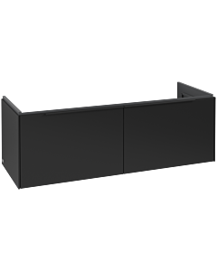 Villeroy und Boch Subway 3. 1930 vanity unit C60101VL 127.2x42.9x47.8cm, without LED / handle Volcano black, volcano black
