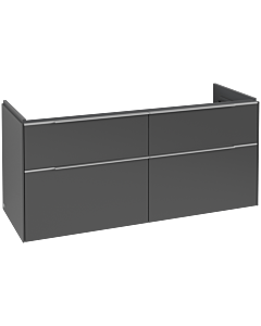 Villeroy und Boch Subway 3. 1930 C60200VR 127,2x57,6x47,8cm, sans LED / poignée aluminium brillant, graphite
