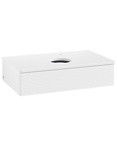Villeroy & Boch Antao Waschtischunterschrank 800x190x500mm K08150MT mit Struktur FK/AP: MT/0