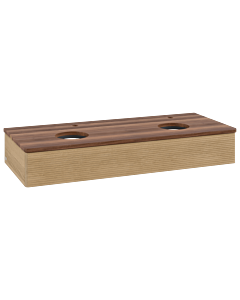 Villeroy & Boch Antao Waschtischunterschrank 1200x190x500mm K13152HN mit Struktur FK/AP: HN/2