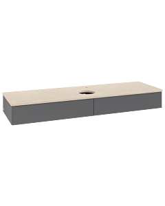 Villeroy & Boch Antao meuble sous vasque 1600x190x500mm K14053GK FK/AP: GK/3
