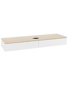 Villeroy & Boch Antao Waschtischunterschrank 1600x190x500mm K14153MT mit Struktur FK/AP: MT/3