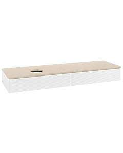 Villeroy & Boch Antao Waschtischunterschrank 1600x190x500mm K15113MT mit Struktur FK/AP: MT/3