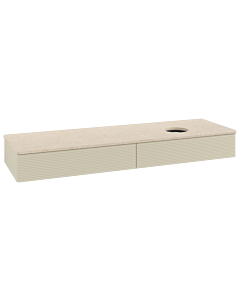 Villeroy & Boch Antao Waschtischunterschrank 1600x190x500mm K16113HJ mit Struktur FK/AP: HJ/3