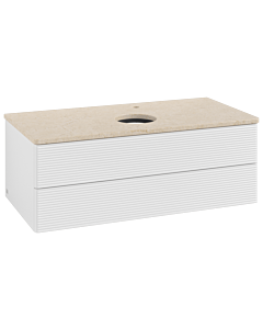 Villeroy & Boch Antao Waschtischunterschrank 1000x360x500mm K20153GF mit Struktur FK/AP: GF/3