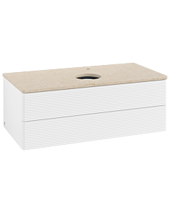 Villeroy & Boch Antao Waschtischunterschrank 1000x360x500mm K20153MT mit Struktur FK/AP: MT/3