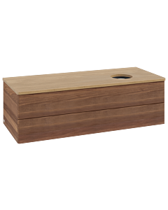 Villeroy & Boch Antao Waschtischunterschrank 1200x360x500mm K23111HM mit Struktur FK/AP: HM/1